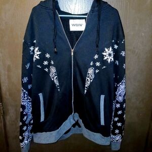 WEIV black bandana jacket